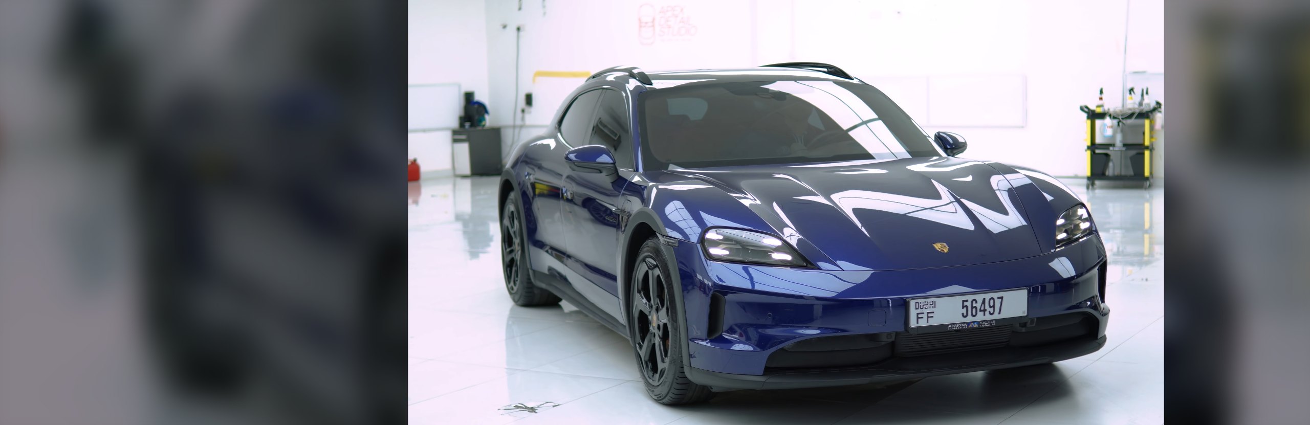 Porsche Taycan Full PPF and Window Tint in Dubai: Protected From Day One