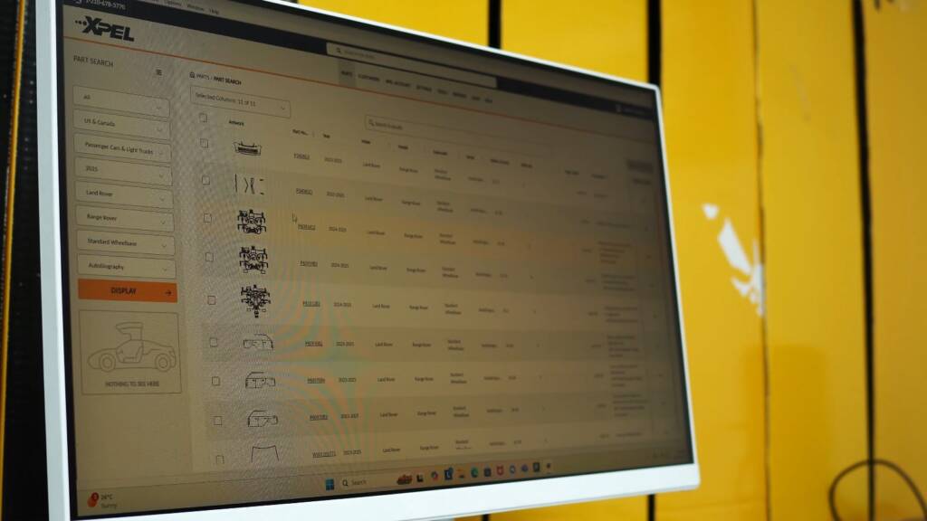 Precut PPF pattern software at Apex Detail Studio
