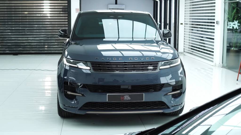 2025 Range Rover Sport front after XPEL precut PPF