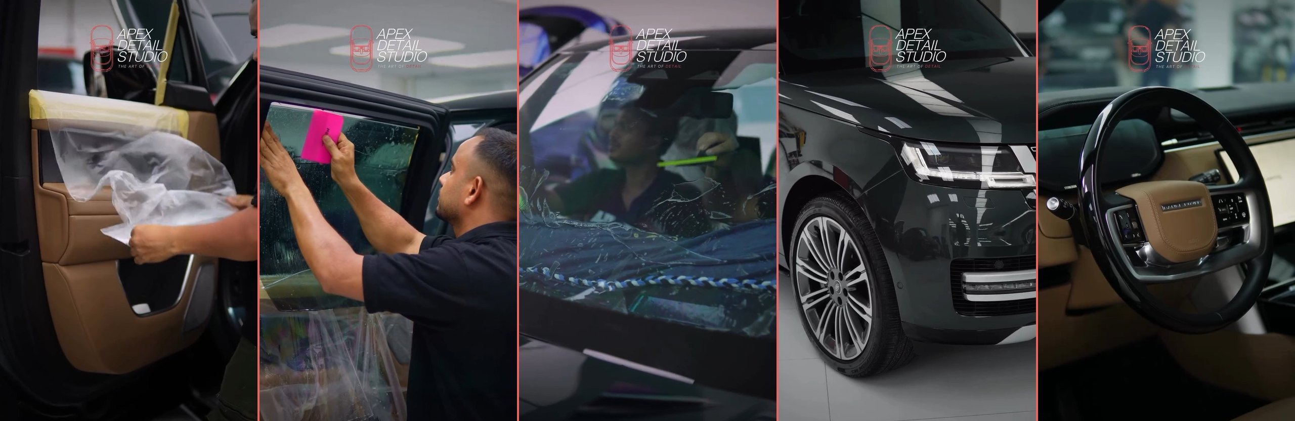 Range Rover Window Tint in Dubai: Full Premium Tint for Privacy and Heat Rejection