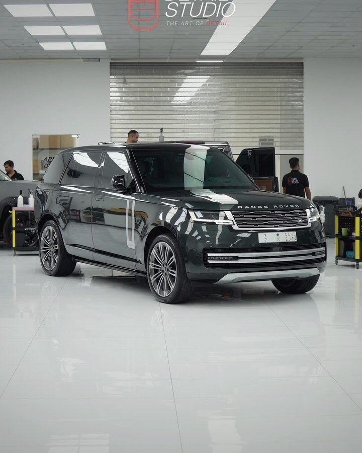 Range Rover, window tint, full premium window tint for privacy, strong heat rejection and a cleaner finish, at Apex Detail Studio in Dubai