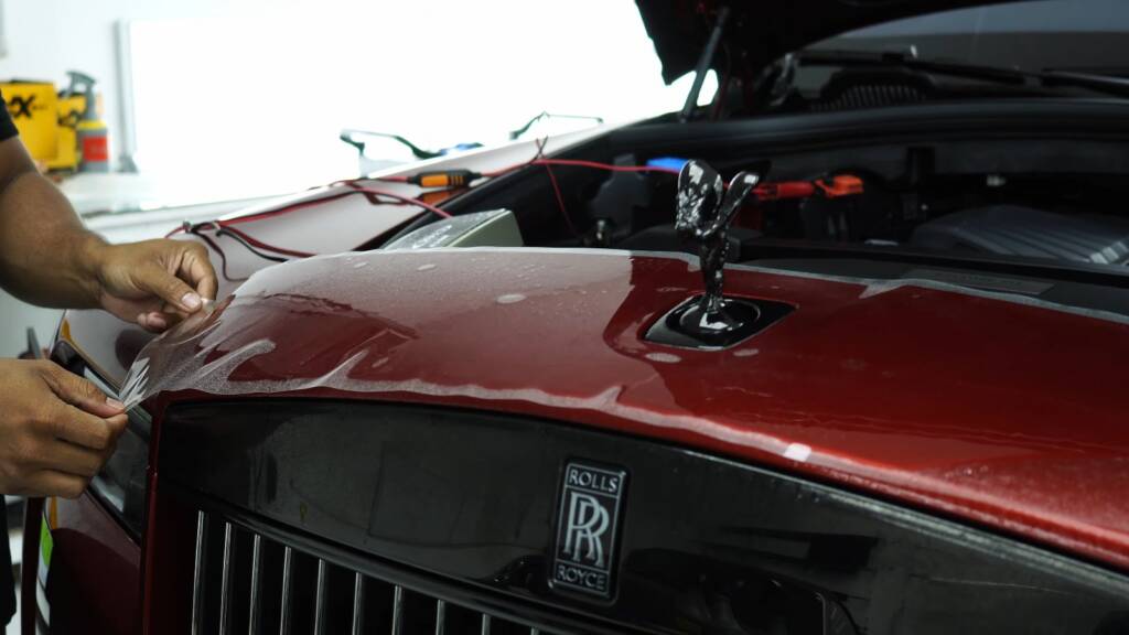 Fitting PPF to a Rolls-Royce Cullinan front end