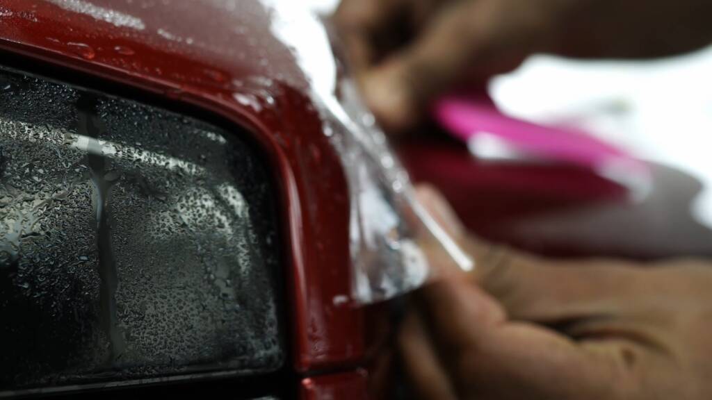 PPF on a Rolls-Royce Cullinan headlight