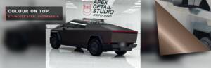 Tesla Cybertruck Colour Change PPF in Dubai: Stainless Steel to Any Colour