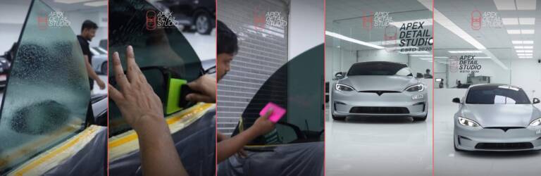 Tesla Model S Plaid Window Tint in Dubai: Full Premium Tint for a Cooler Cabin