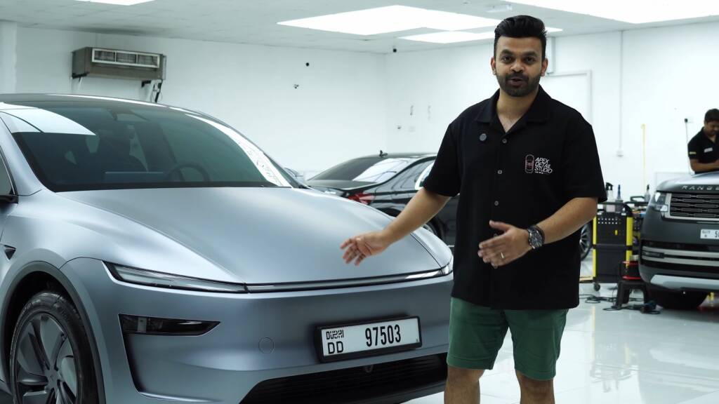 Walkround of a Tesla Model Y Juniper with premium satin PPF