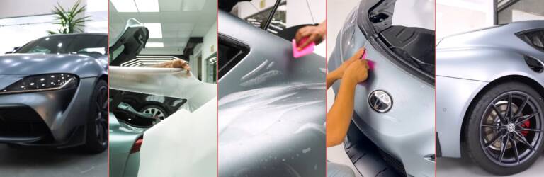 Toyota Supra GR Satin PPF in Dubai: Protecting Factory Matte Paint