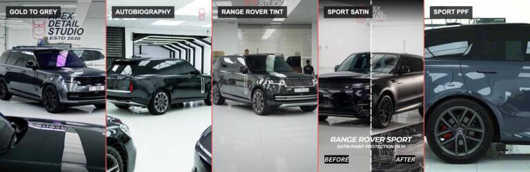 Why Choose Apex Detail Studio for Range Rover PPF in Dubai